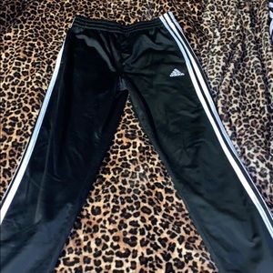 Black Adidas pants